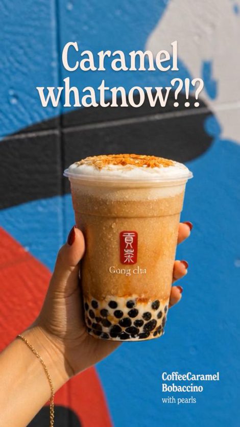 Coffee Caramel Bobaccino