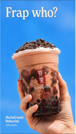 Mocha Crunch Bobaccino